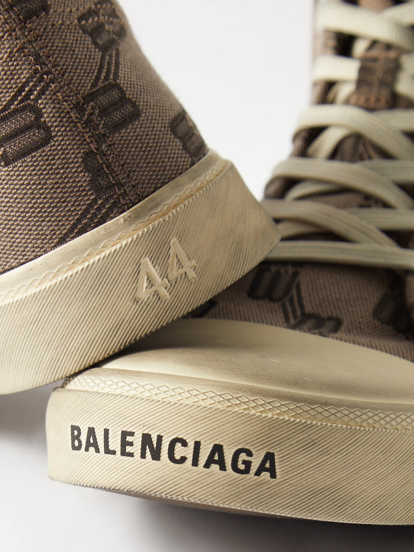 BALENCIAGA HIGH TOP PARIS BB MONOGRAM