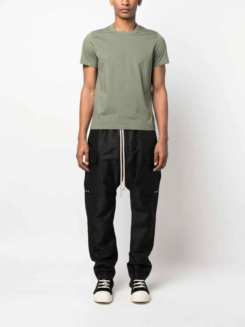 RICK OWENS BLACKCARGO TROUSERS PANTS