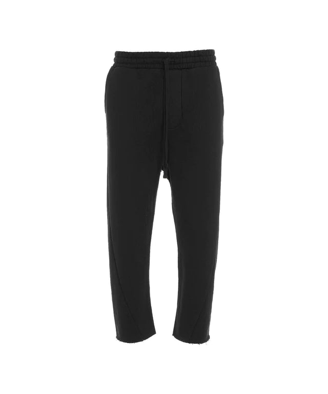 THOM KROM BLACK CROPPED PANTS