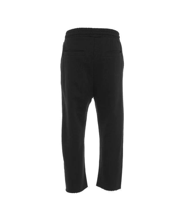 THOM KROM BLACK CROPPED PANTS