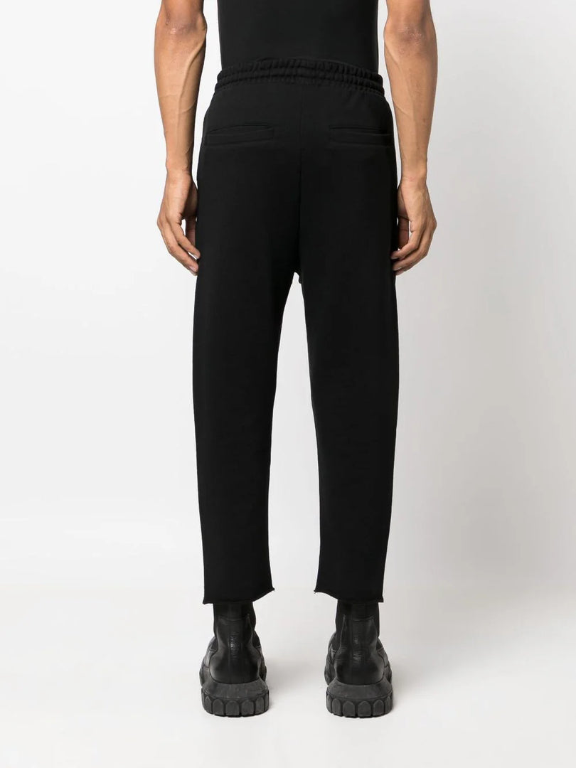 THOM KROM BLACK CROPPED PANTS