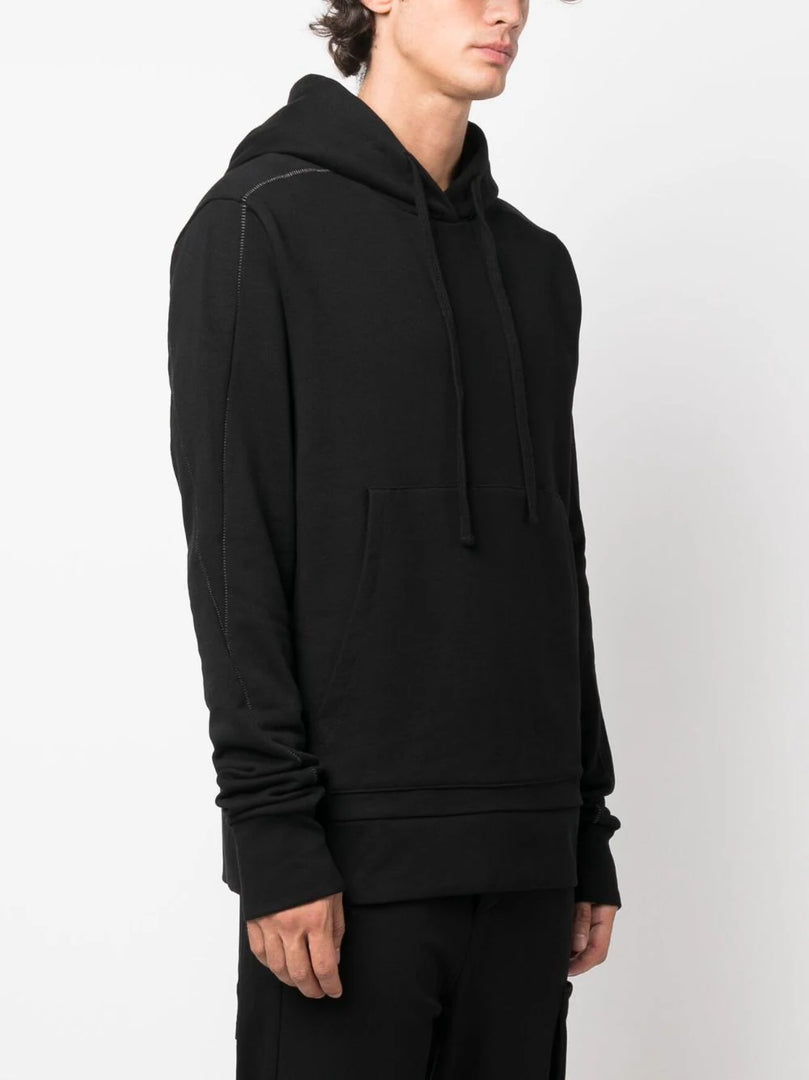 THOM KROM BLACK HOODIE