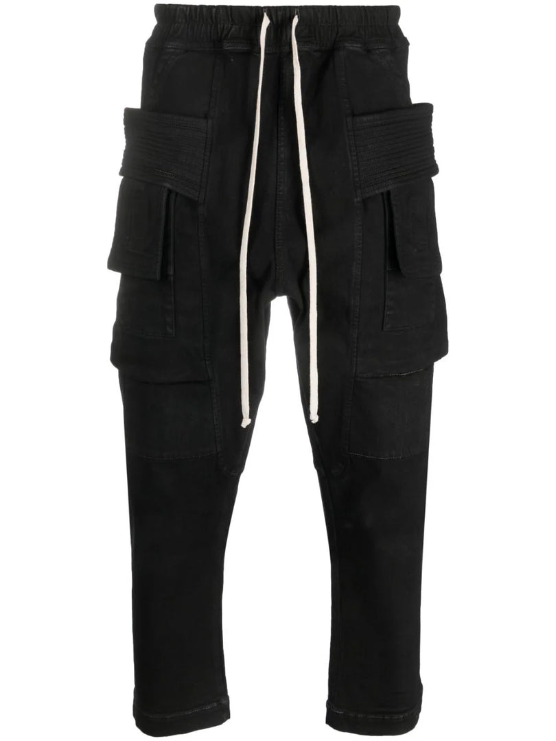 RICK OWENS DRKSHDW BLACK CARGO