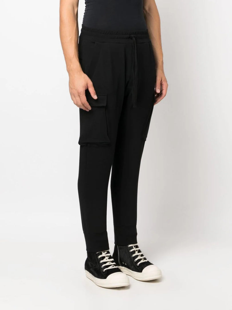 THOM KROM BLACK CARGO PANTS