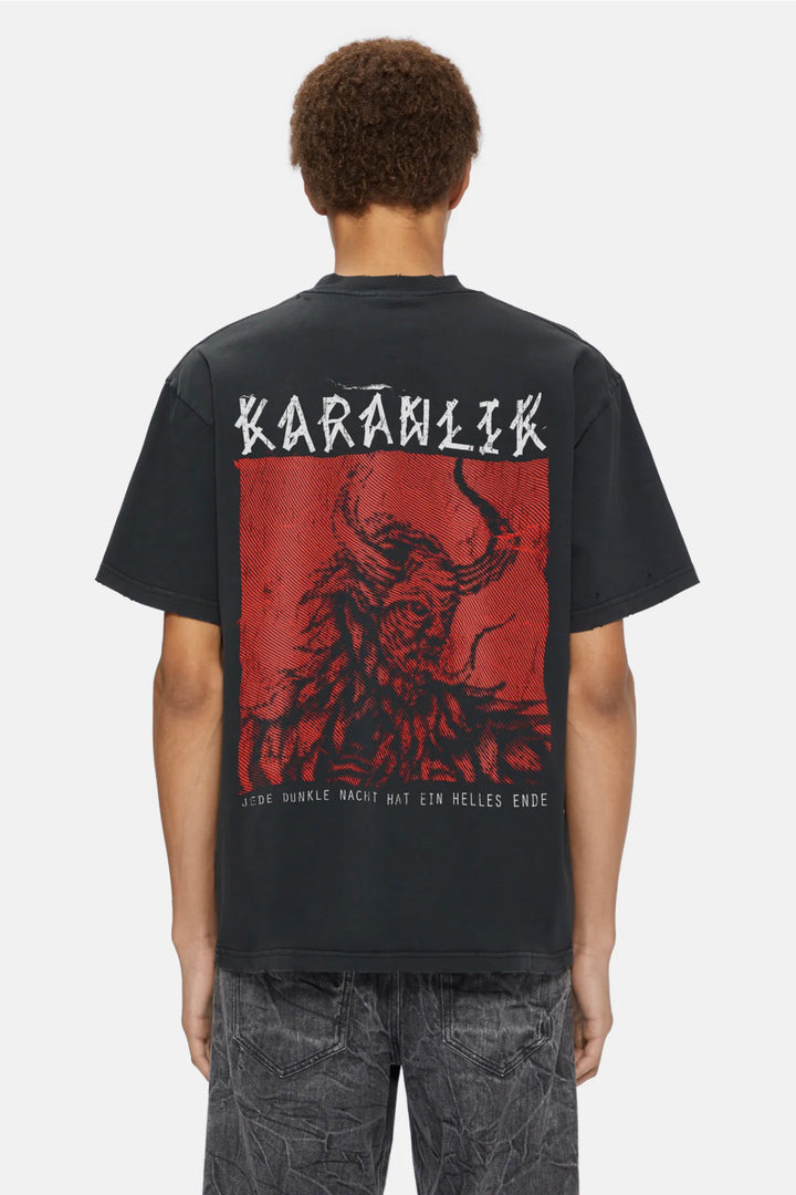 44 LABEL GROUP STONE KARANLIK TEE