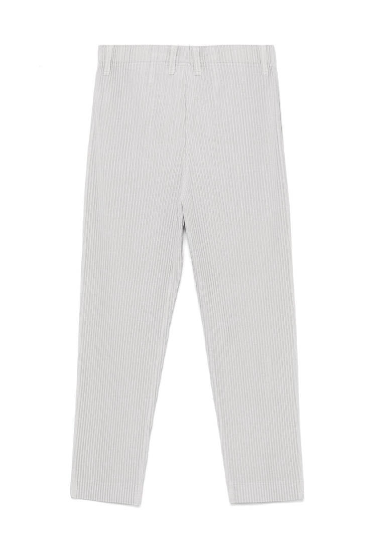 ISSEY MIYAKE HOMME PLISSE GRAY TROUSERS