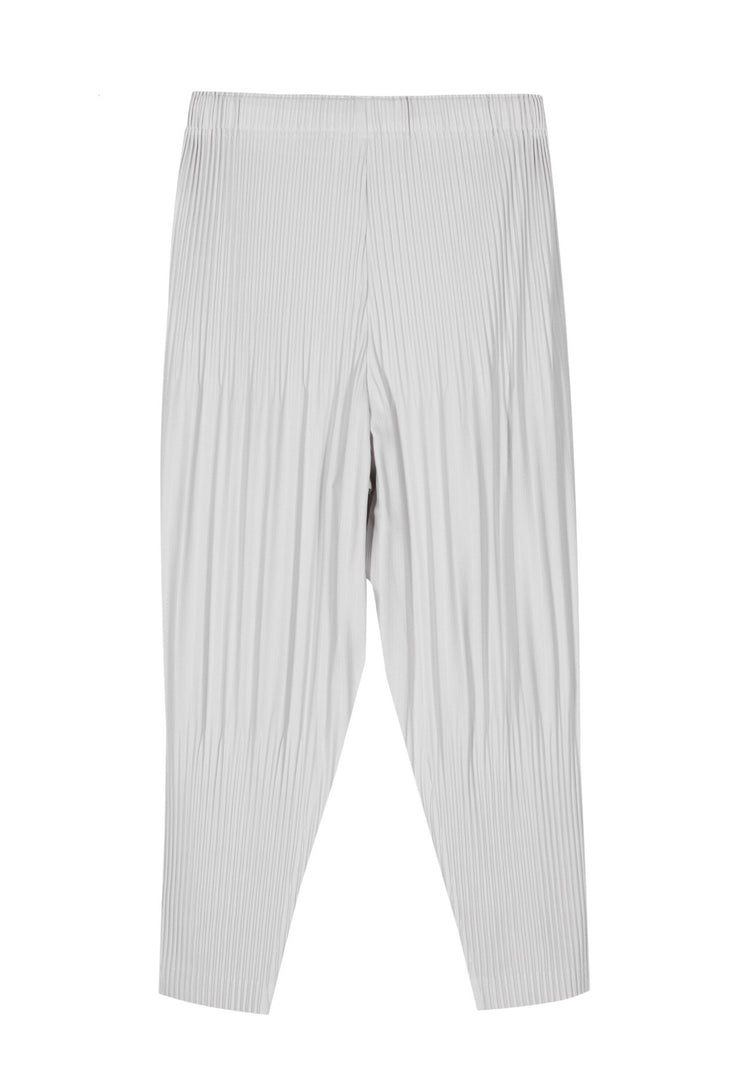 ISSEY MIYAKE HOMME PLISSE GRAY TROUSERS