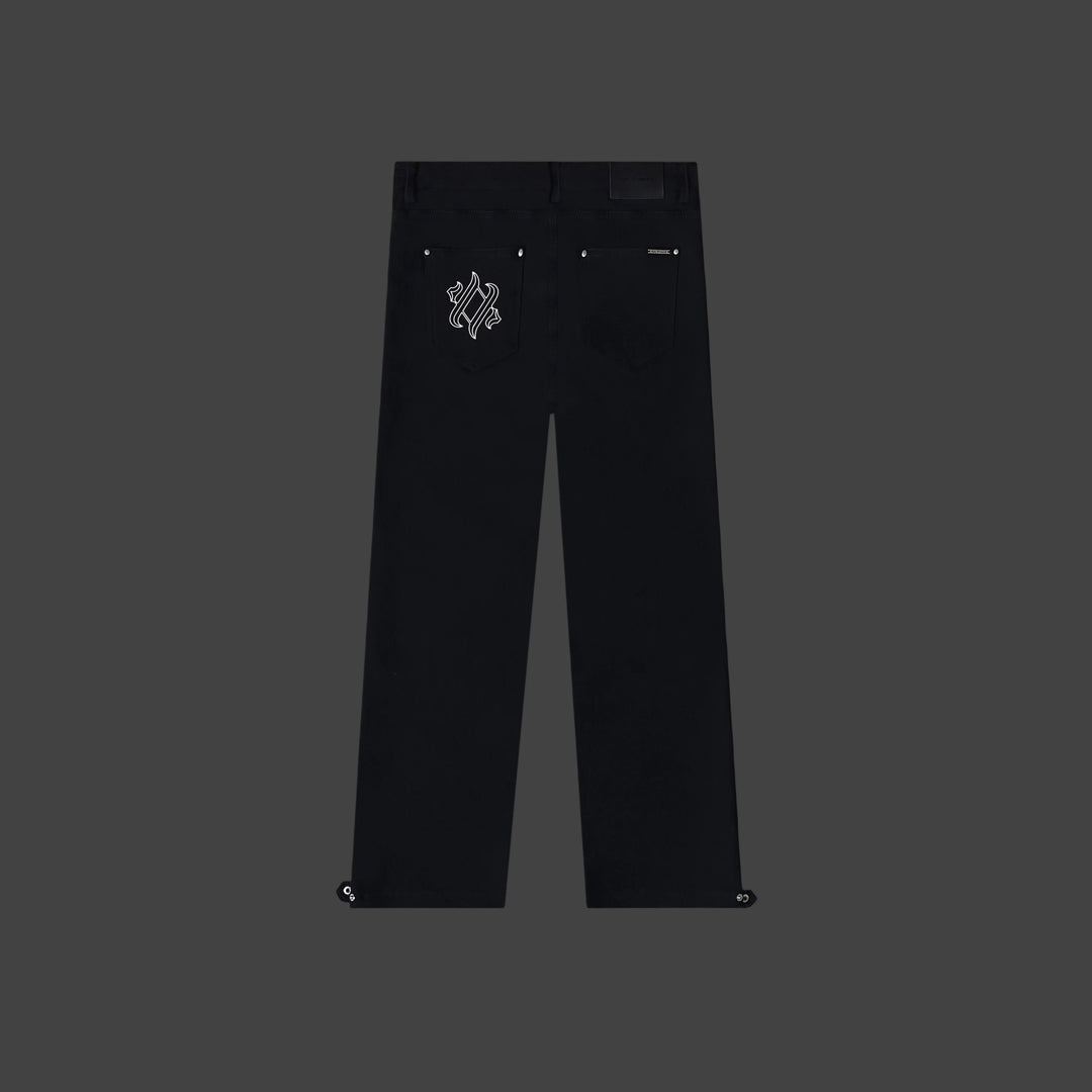 IDOL STUDIOS
Black denim