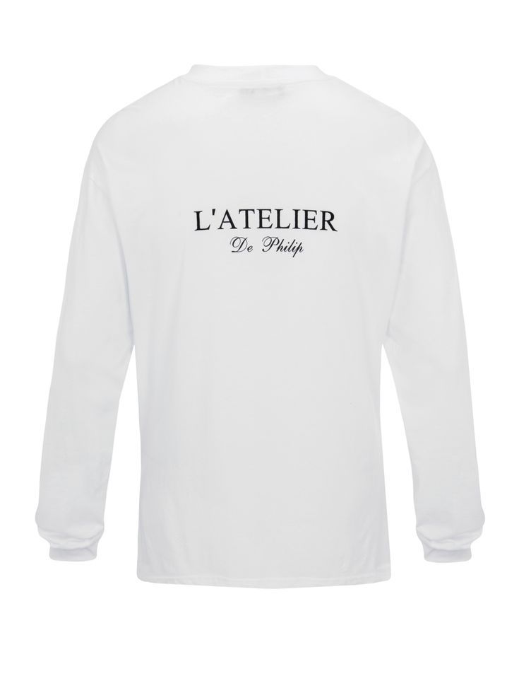 L ‘ATELIER DE PHILIP long sleeve tee