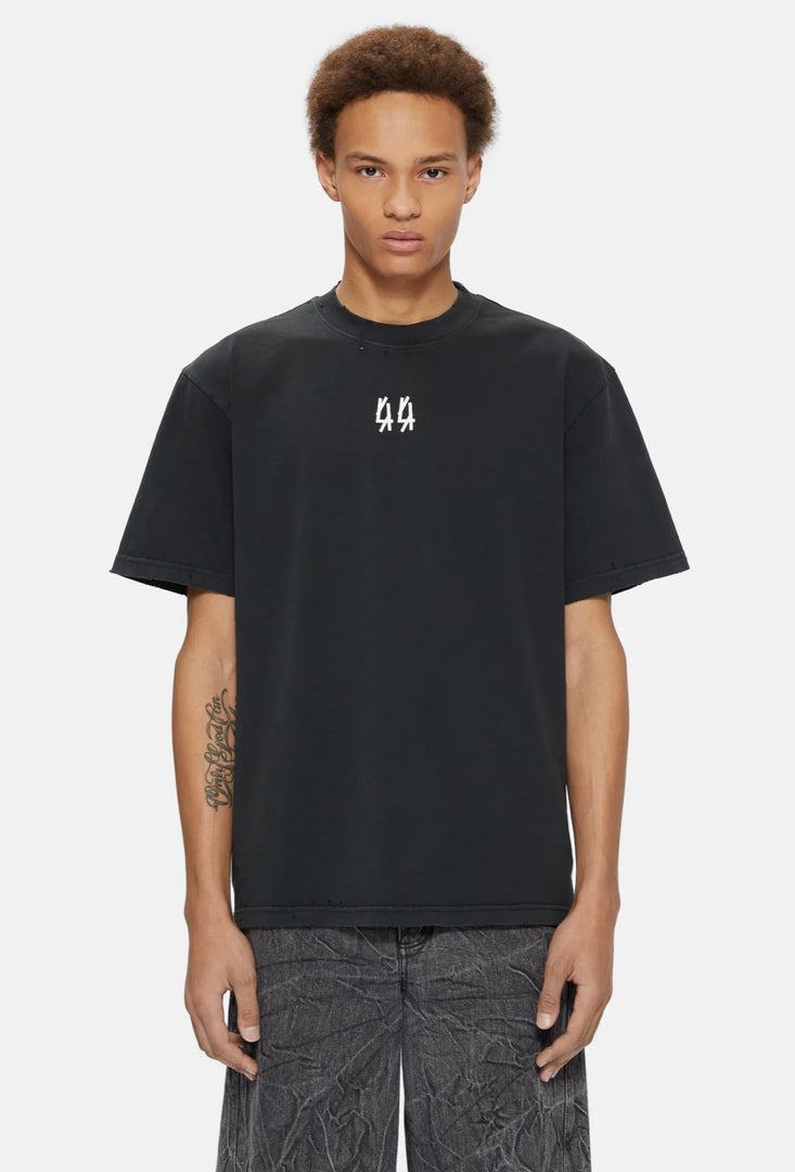 44 LABEL GROUP STONE KARANLIK TEE